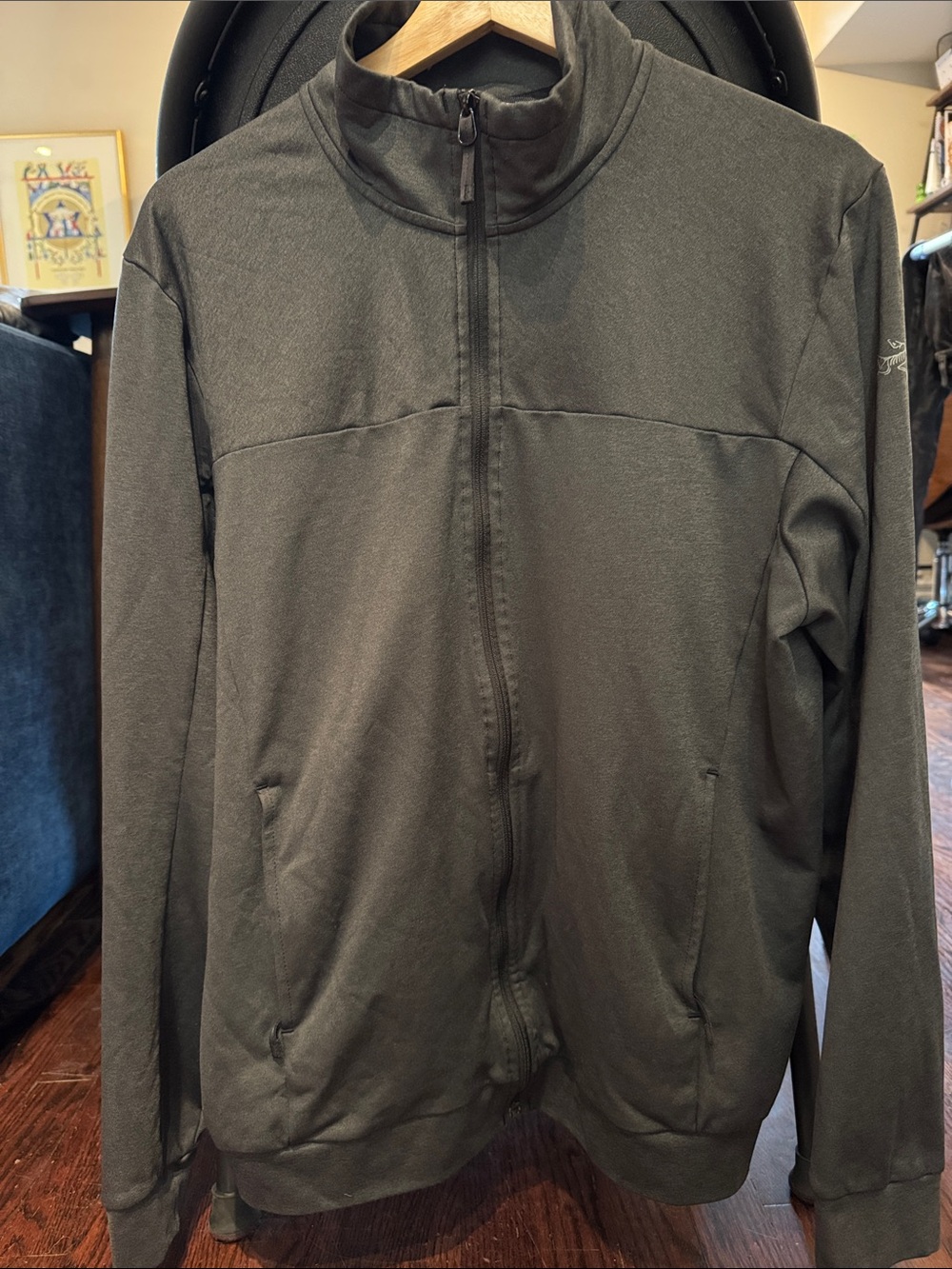 Arc’teryx Full-Zip Technical Knit Jacket – Men’s Large